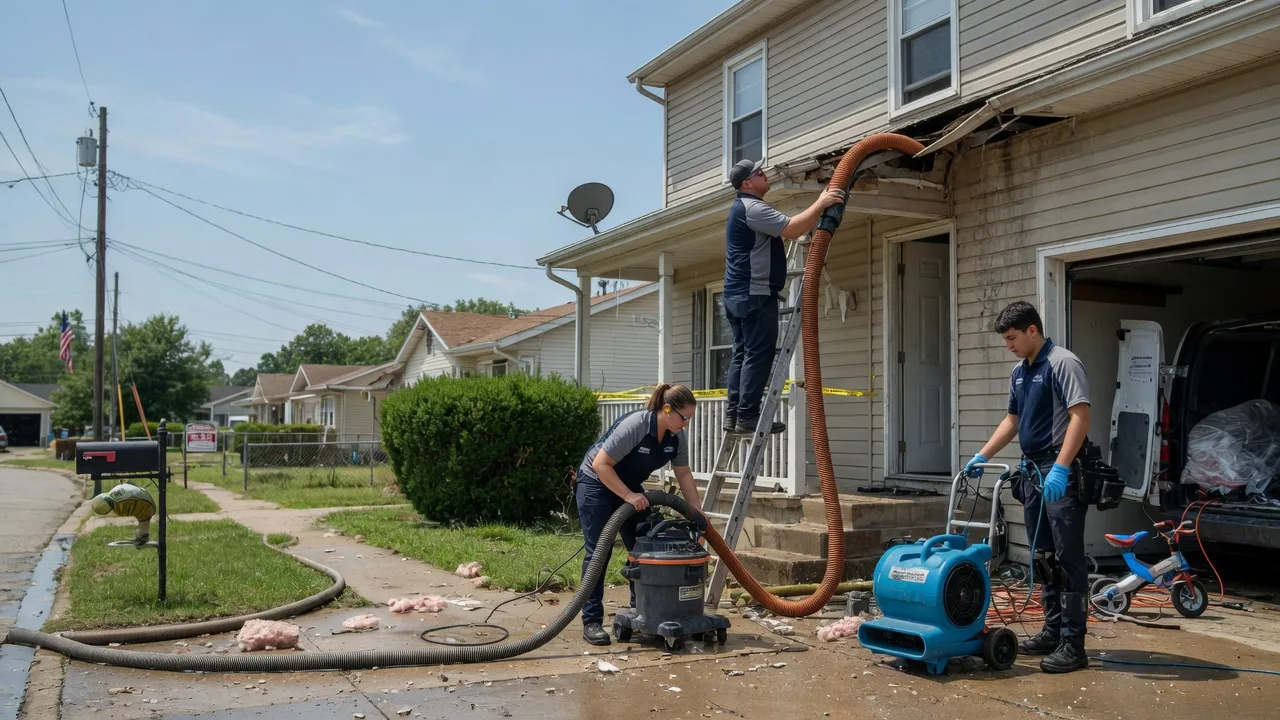 Water Damage Restoration in Lavelle, PA near me